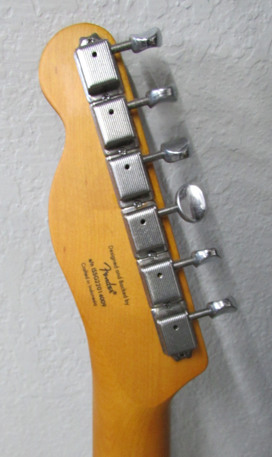 Fender Telecaster Vintera 50s Black & Wood 6 String Electric Guitar
