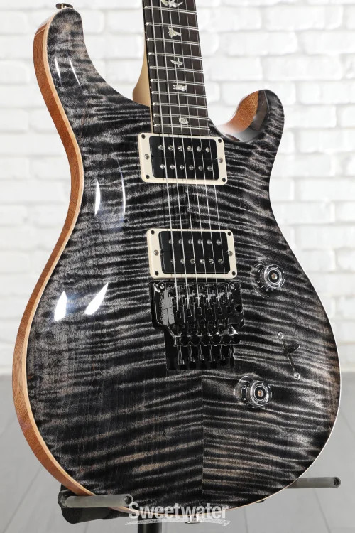 PRS Custom 24 “Floyd” 10-Top Electric Guitar – Charcoal