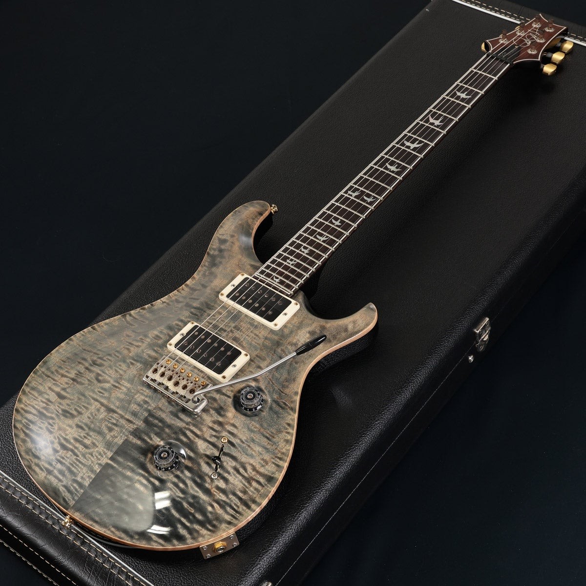 Paul Reed Smith 30th Anniv Custom24 Pattern Thin Neck Charcoal Burst [15 222170]