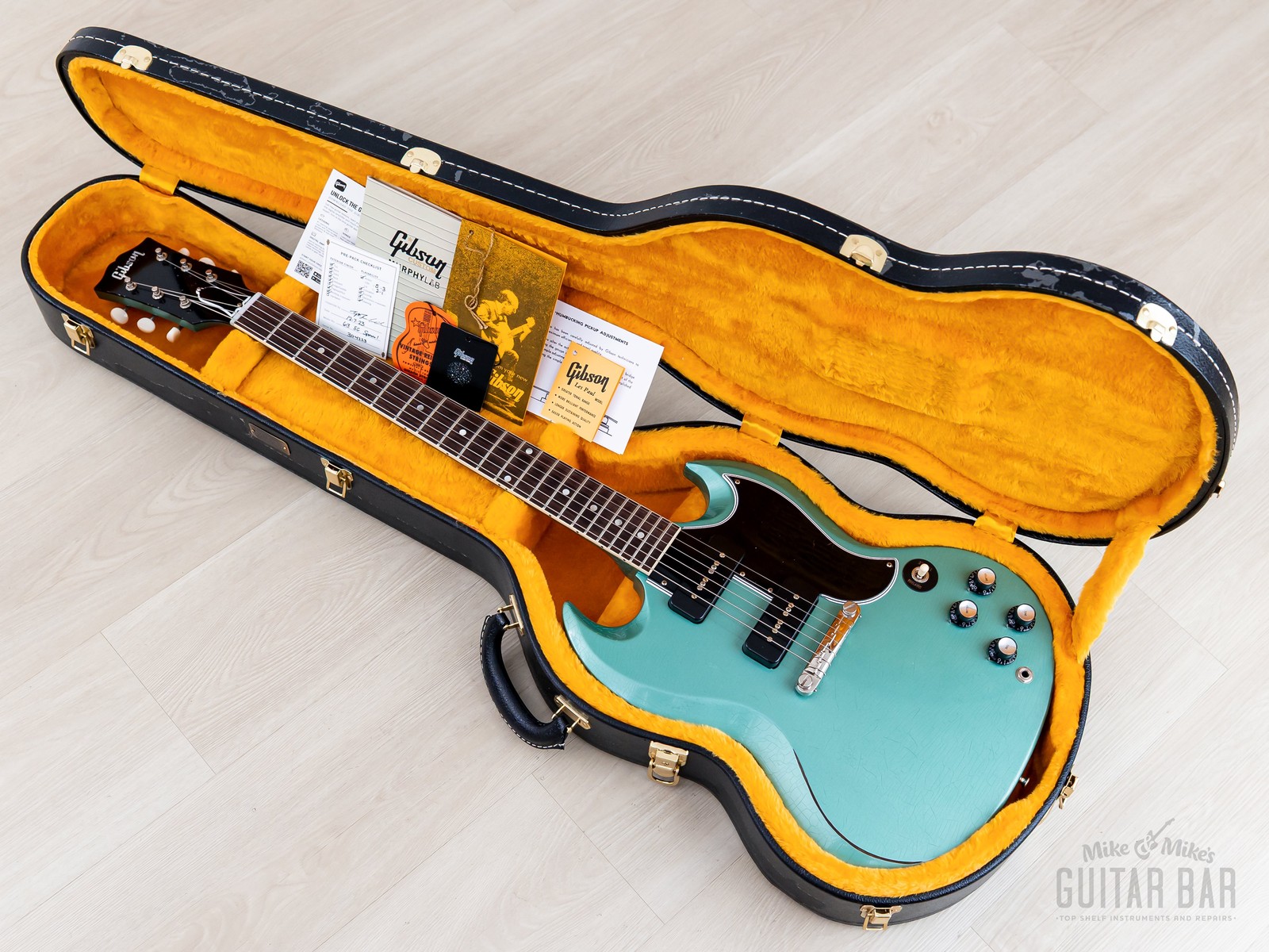 2023 Gibson Custom Shop 1963 SG Special Murphy Lab Light Aged w/ Case, Tags