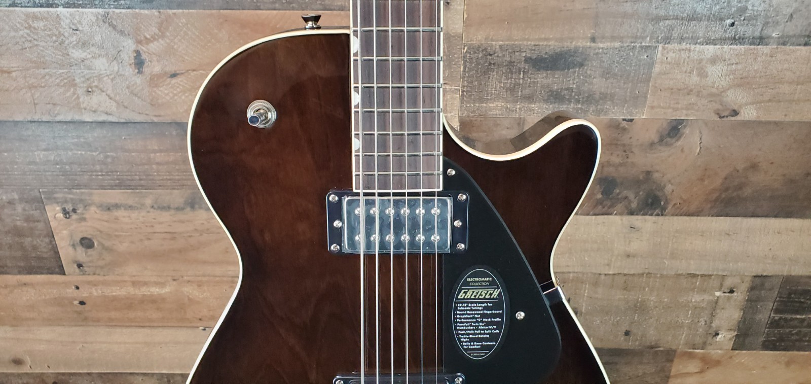Gretsch Electromatic Jet Baritone, Imperial Stain, Free Ship 004