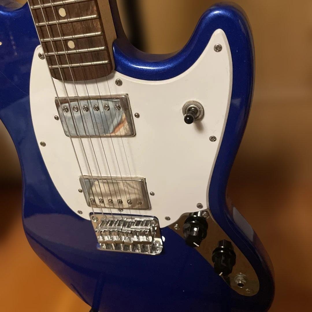 SQUIER by FENDER Mustang Electric Guitar Classic Offset Player Guitar