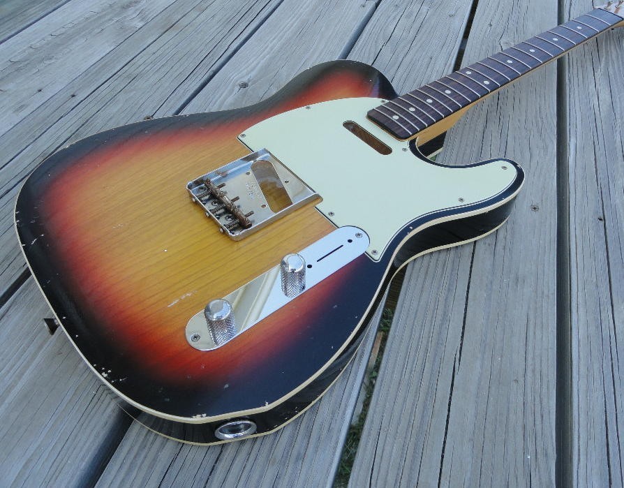 MJT Official Custom Order Aged Nitro Bound Ash Body & USACG Neck Kit Mark Jenny