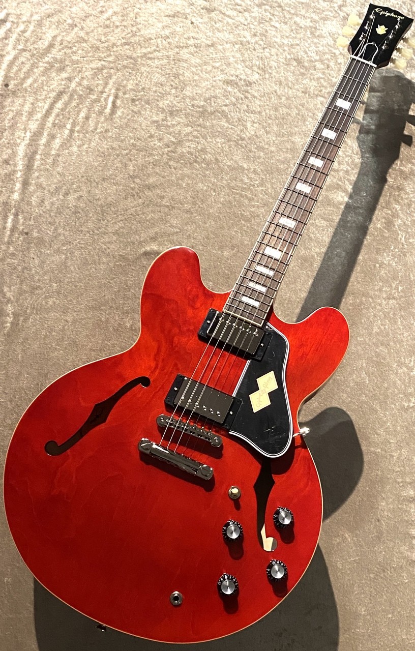 Epiphone 1962 ES-335 Reissue ~60’s Cherry~ #26031510459 3.75kg Custombucker Rose
