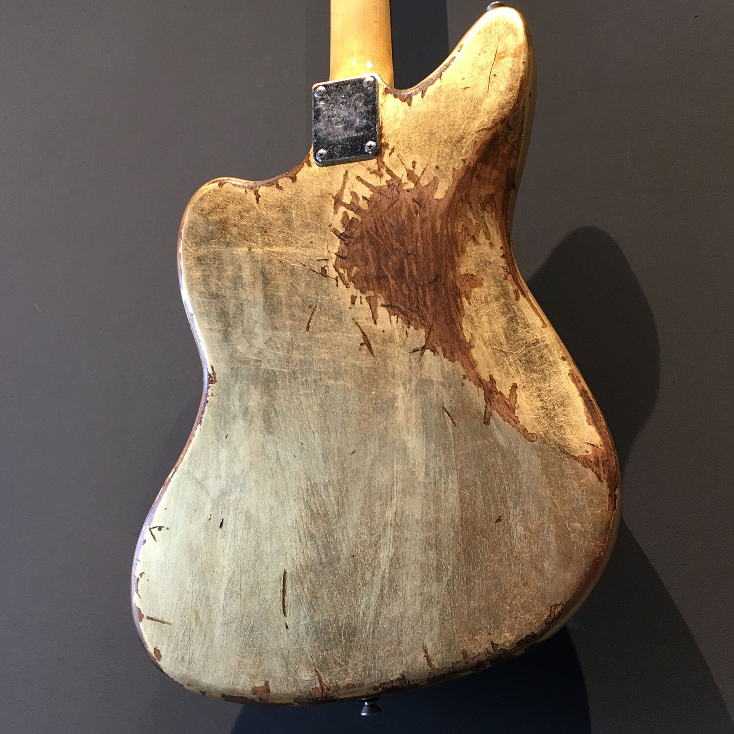 FRANCHIN Neptune guitar Relic Aged METALLIC LEAF JM-type *MADE TO ORDER