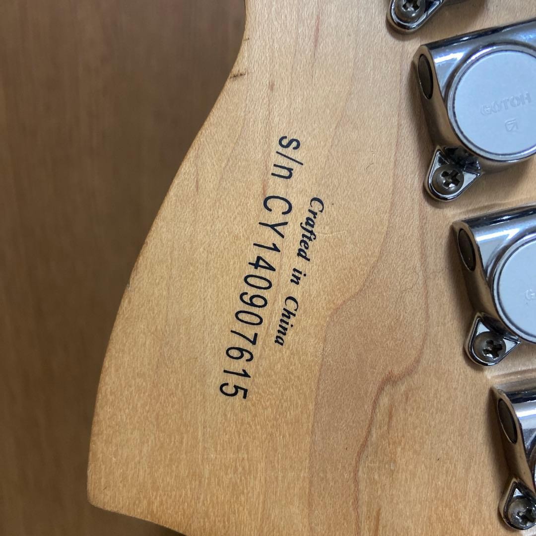 Squier Strat Lake Placid Blue Modified Many Safe Packing!