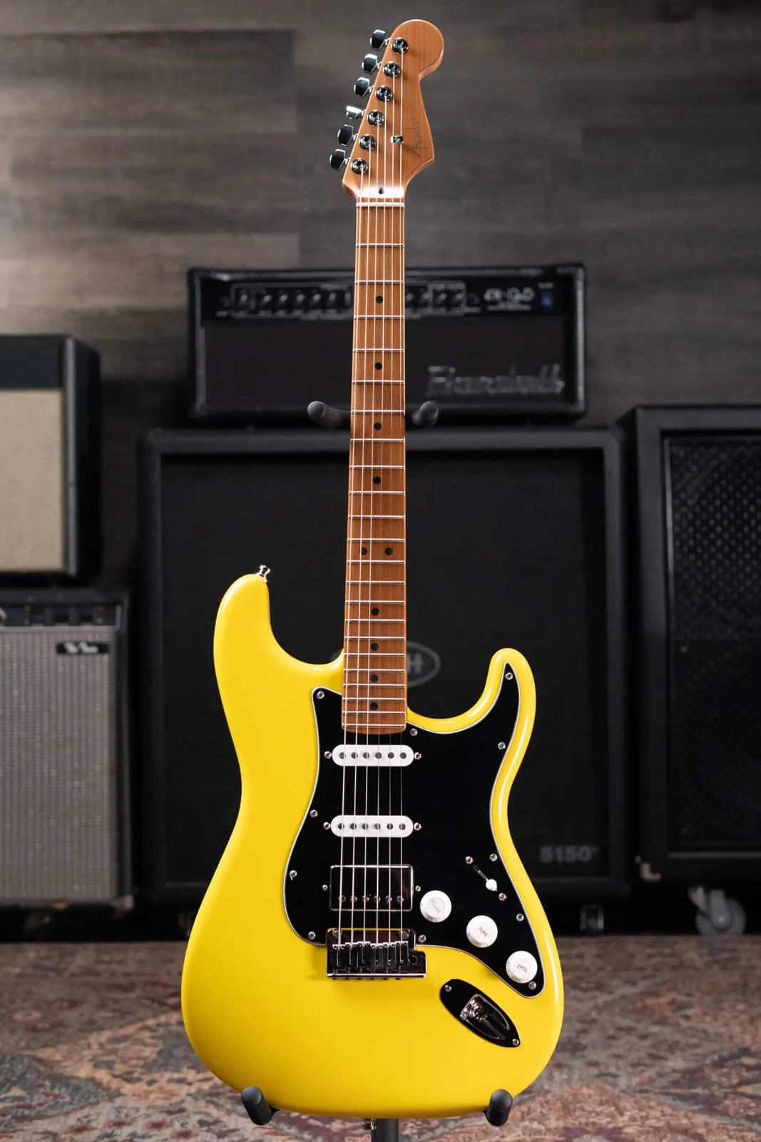 Fender Limited Edition American Ultra II HSS Stratocaster Electric Guitar – Graf