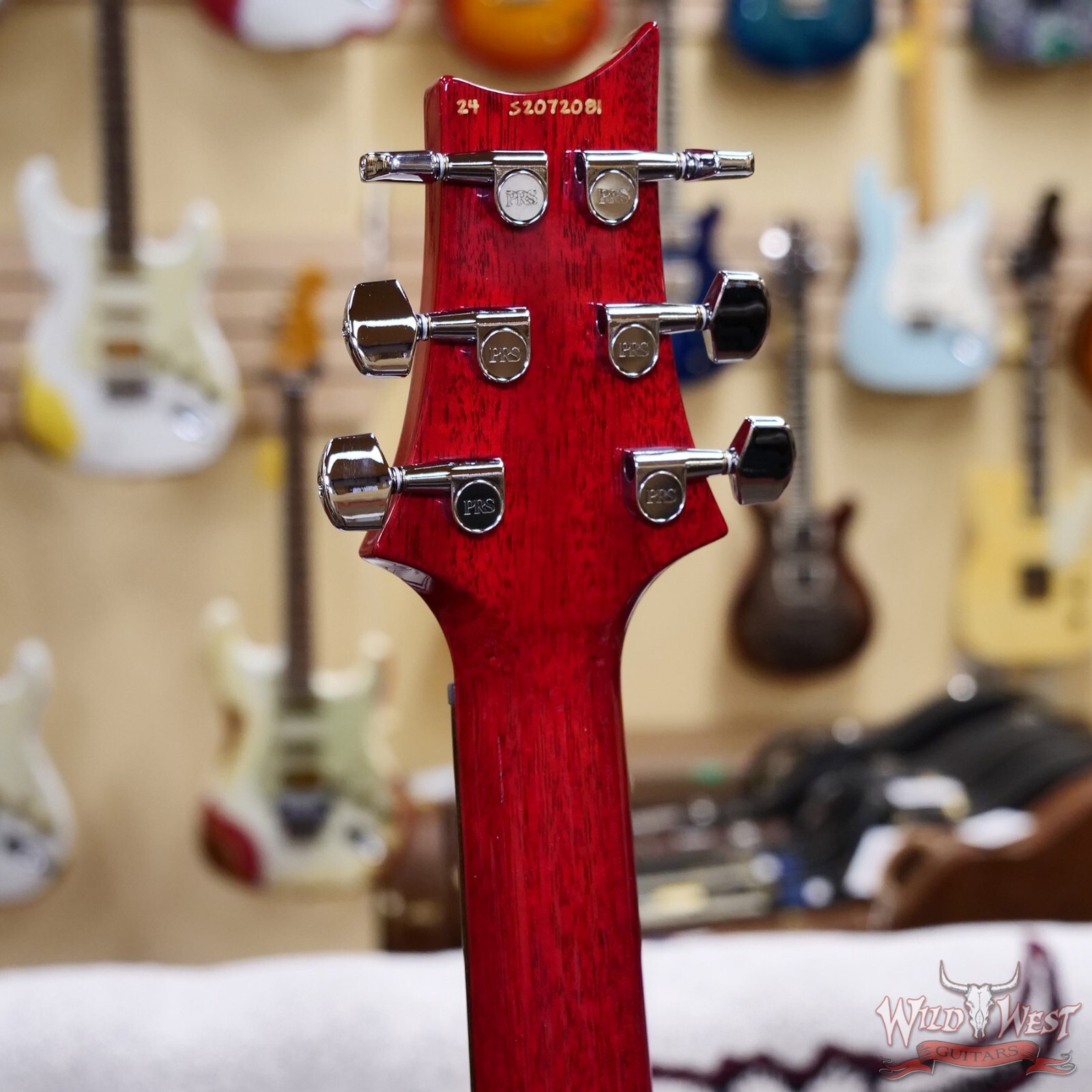 Paul Reed Smith PRS S2 Custom 24 Bonnie Pink Cherry Burst 7.45 Pounds