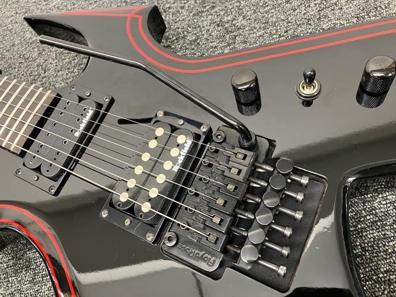 BC Rich WMD Warbeast Thru-Neck Floyd Rose Grover Tuners Ebony Fretboard