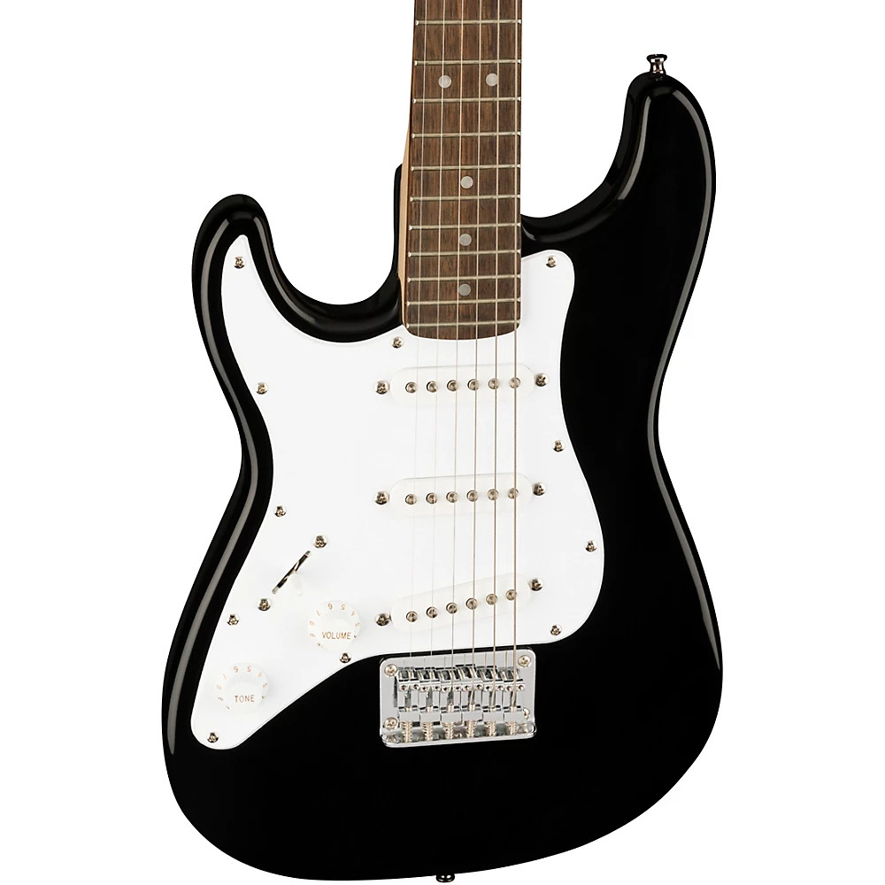 Squier Mini Strat Left-Handed Electric Guitar Black