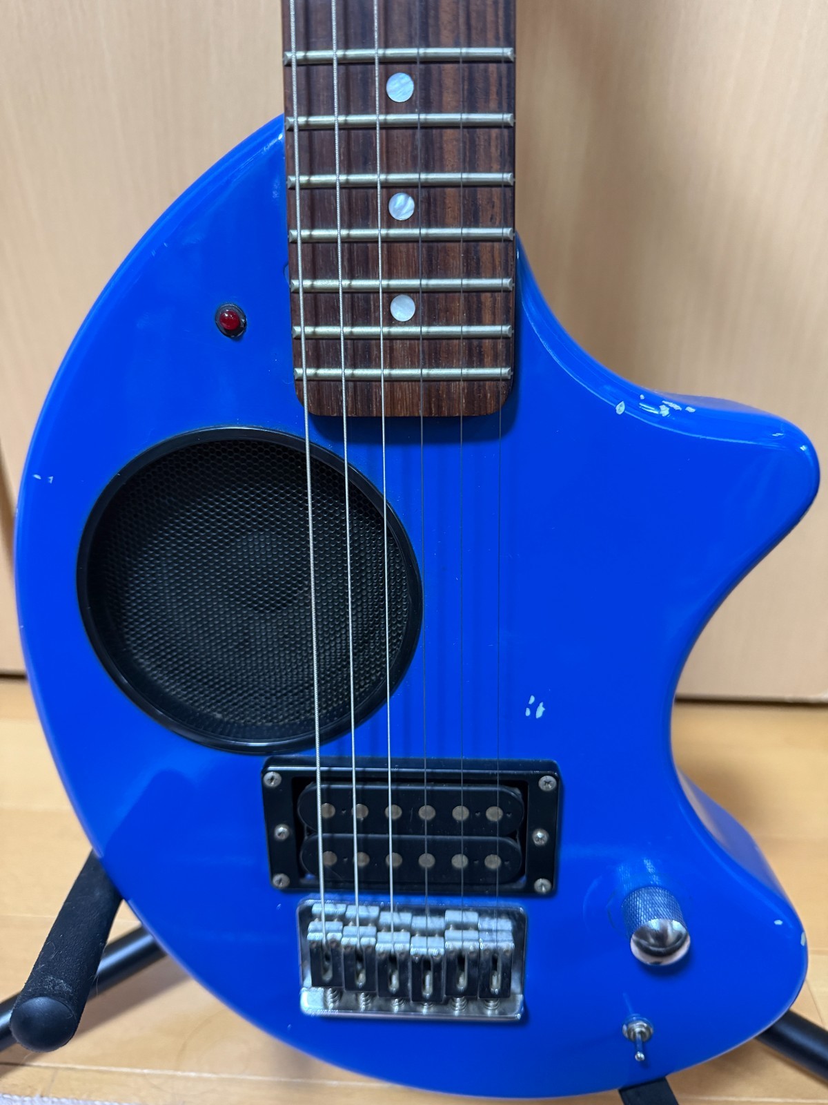 Fernandes ZO-3 Blue – Used, Tested & Working (Body Repainted)