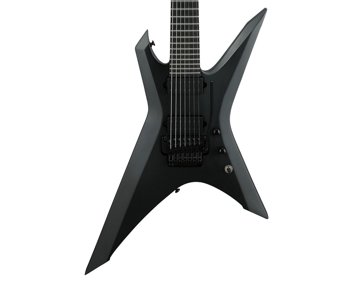 Ibanez XPTB720BKF Xiphos Iron Label Electric Guitar – Black Flat