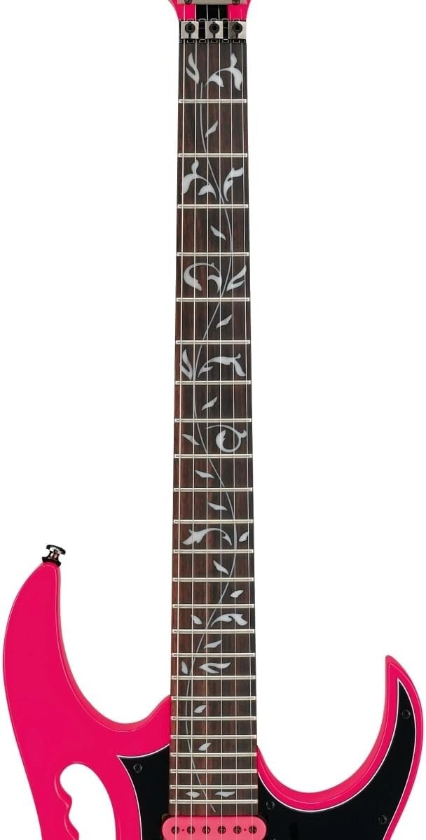 Ibanez JEMJRSP-PK Steve Vai Signature Model Pink Electric Guitar with Soft Case