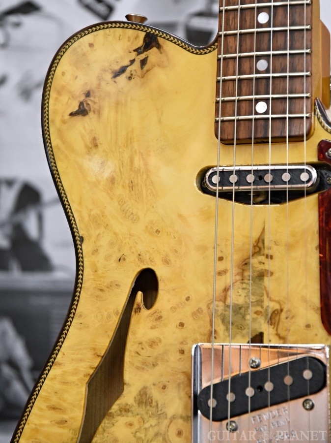 Fender Custom Shop ~artisan Series~ Buckeye Burl Double Esquire Thinline [AUTH]
