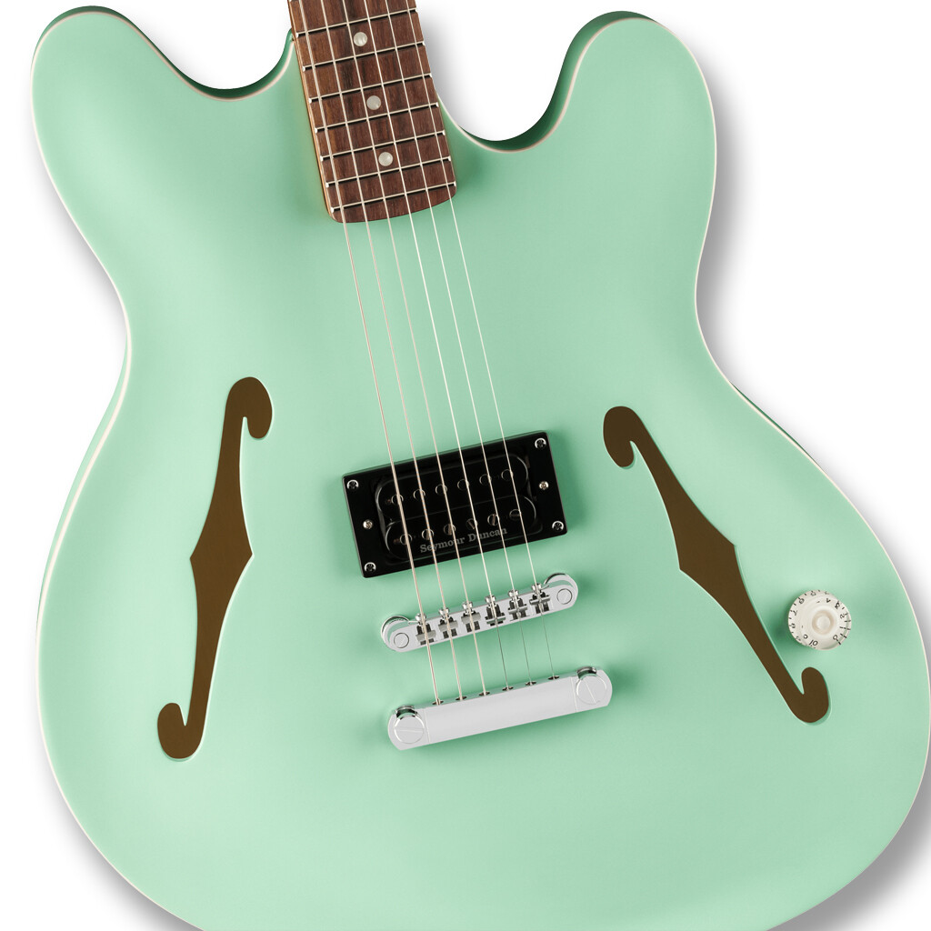 Fender Tom DeLonge Starcaster | Rosewood Fingerboard | Satin Surf Green