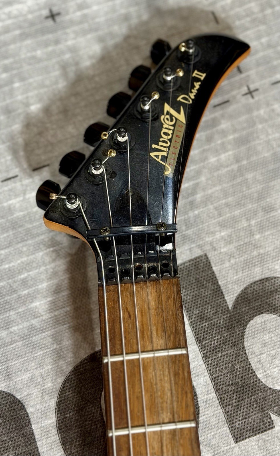 KILLER SHREDDER 1991 Alvarez Dana II w/Floyd Rose – Ferrari Red!!