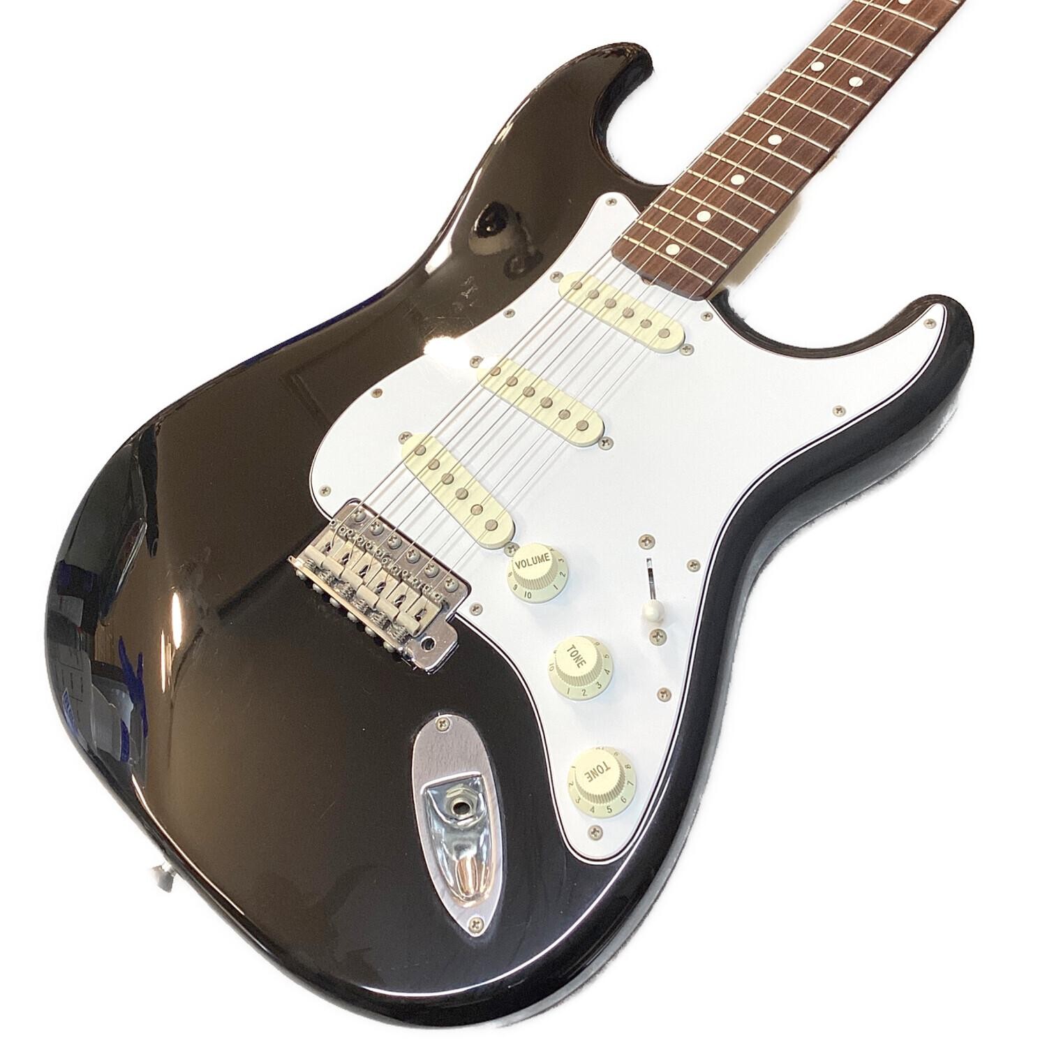 USED Fender Japan ST-STD Stratocaster Black Electric Guitar USED