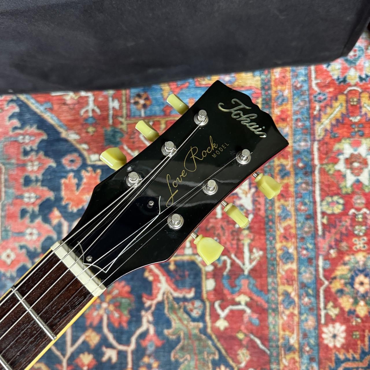 *Video* Tokai Love Rock Les Paul Standard Flame Top Long Tenon Cherry Sunburst –