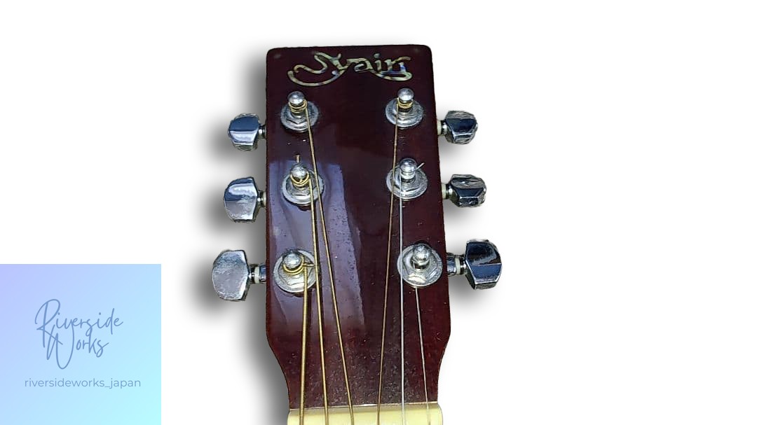 K. Yairi Guitar Sunburst 6-String 4-Piece Set