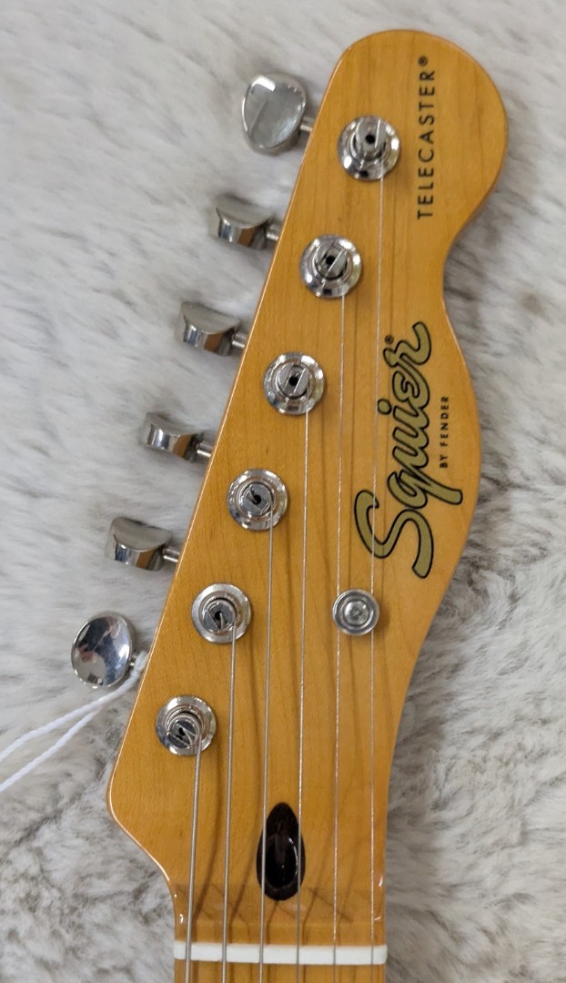 Squier by Fender Classic Vibe 50s Telecaster with Maple Fretboard, White Blonde