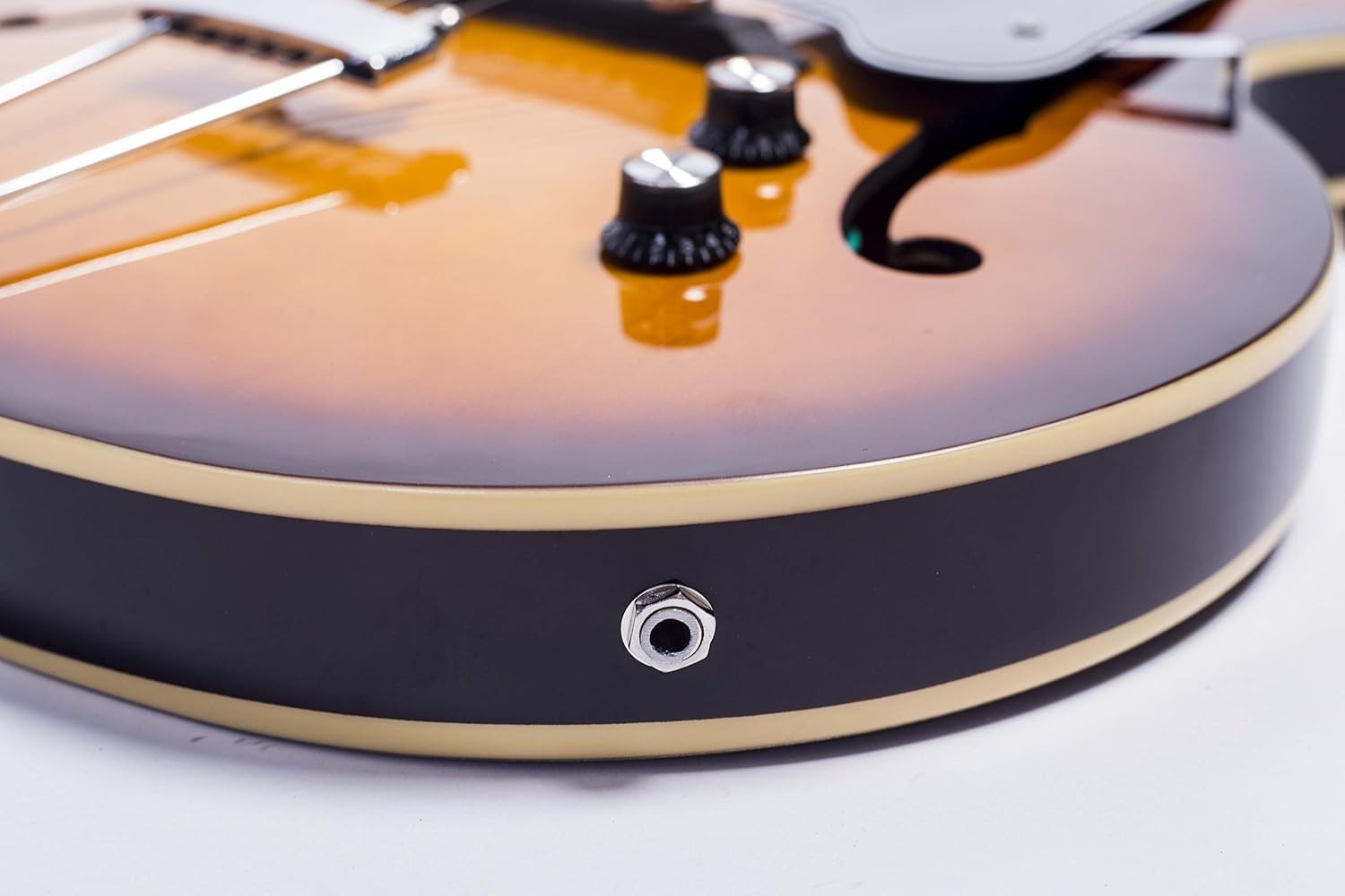 Grote Jazz Electric Guitar Sunburst Finish