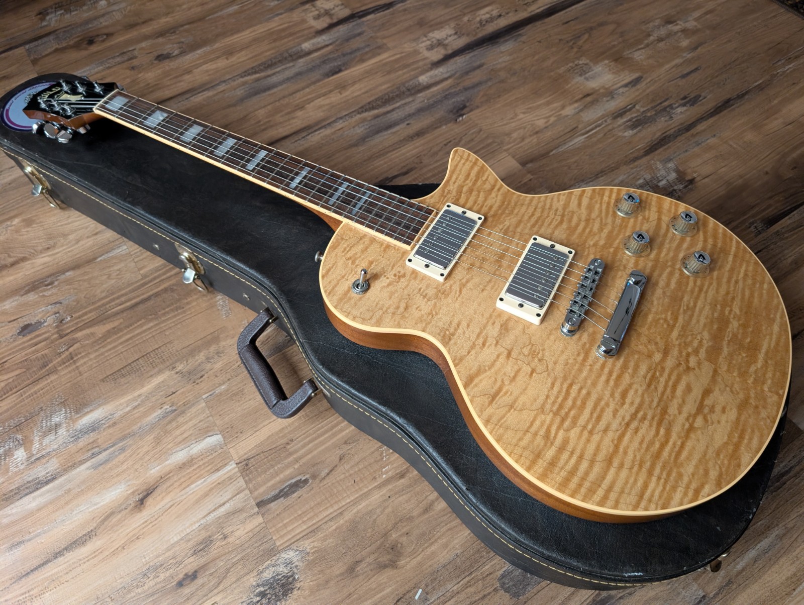 1998 Guild Bluesbird Electric Guitar Natural Flame Top Factory Duncan’s W/OHSC