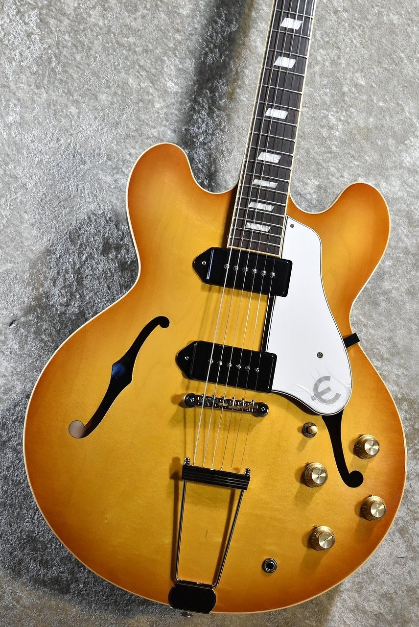 Epiphone CASINO Royal Tan #230630399 16 fret joint, Made in USA Electric Guitar