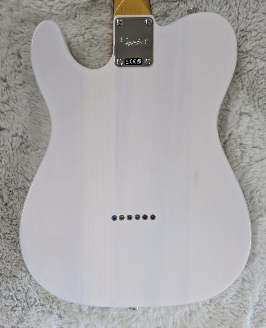 Squier by Fender Classic Vibe 50s Telecaster with Maple Fretboard, White Blonde