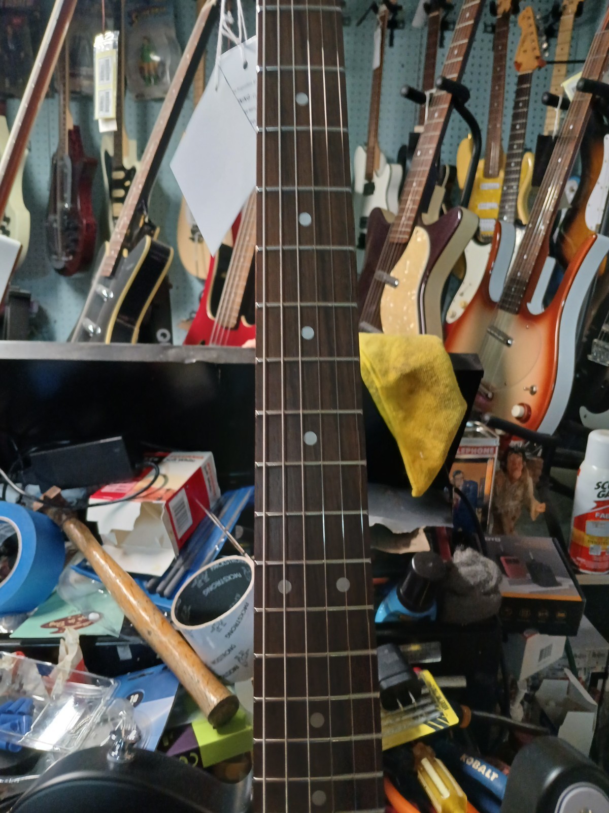 new SATIN FINISH SQUIER TELECASTER=sunburst- new LUTHIER SET UP w/extras