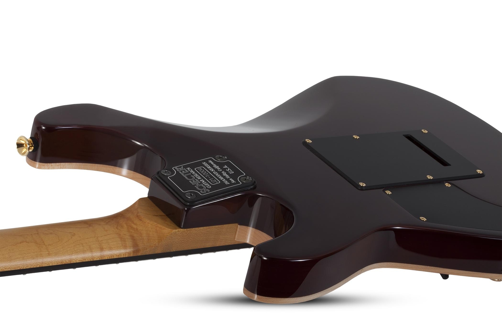 Schecter California Classic Solidbody Electric Guitar – Trans Amber