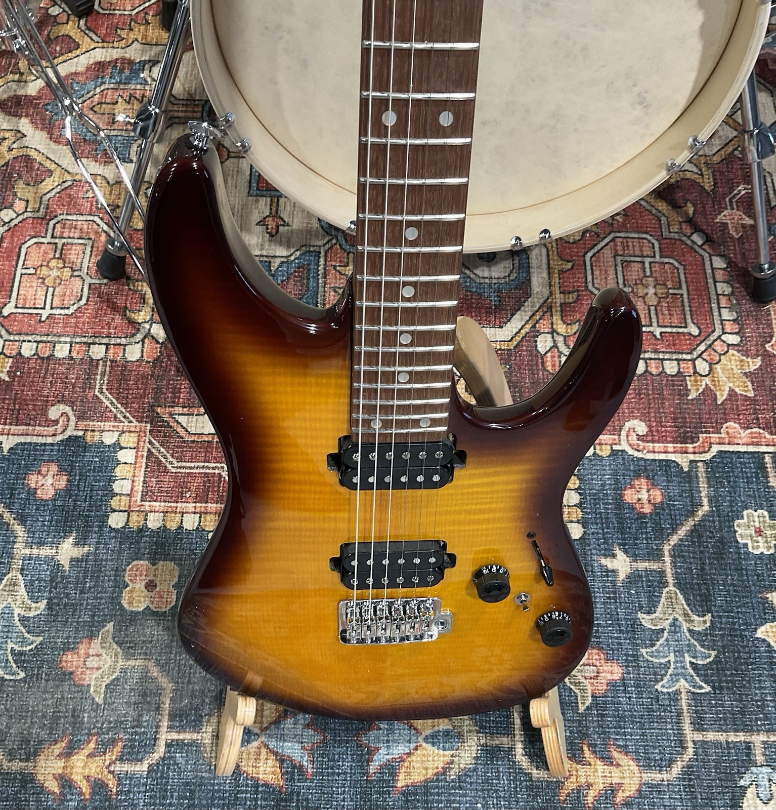 Ibanez Standard AZ24S1F Electric Guitar – Violin Sunburst