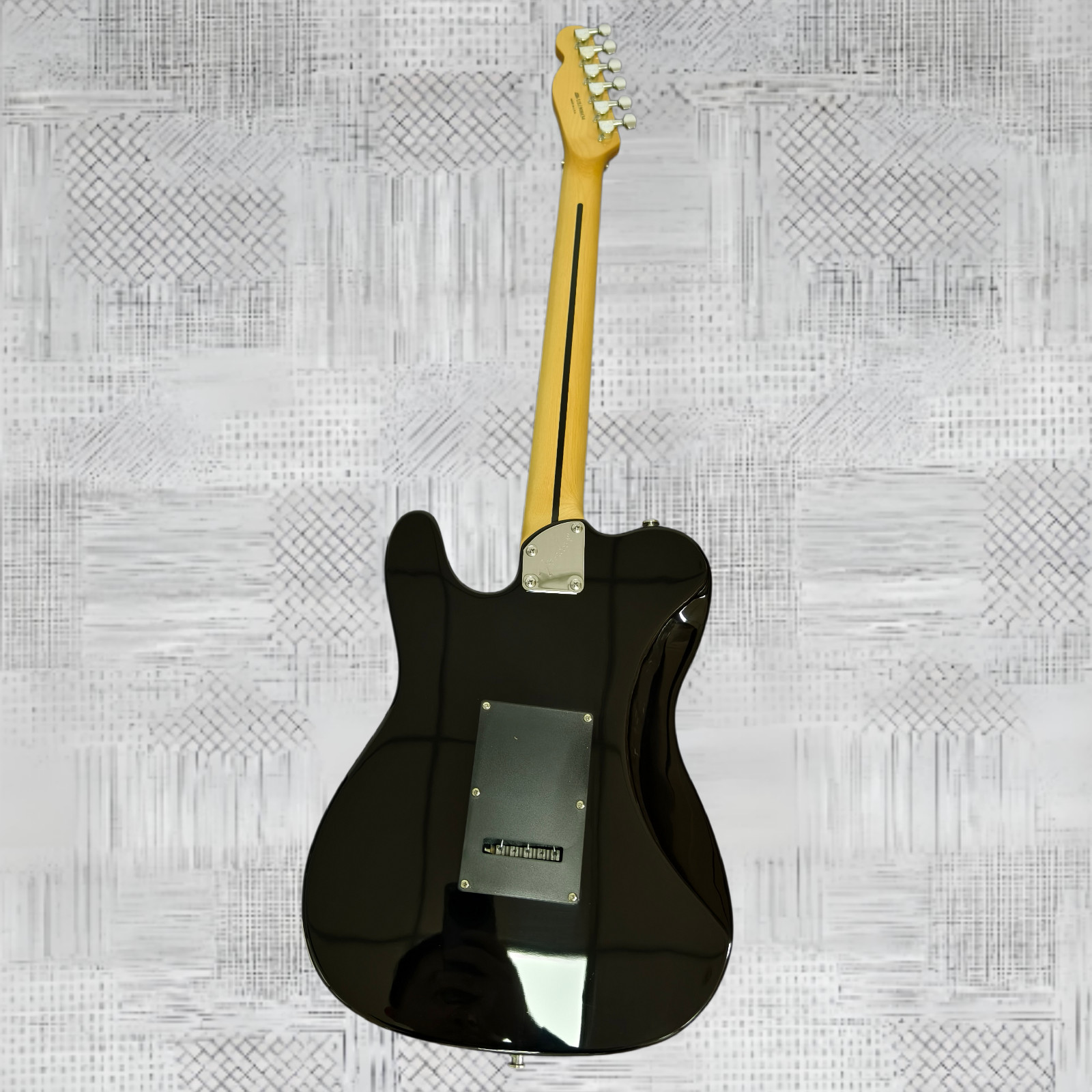 Ship US TL Electric Guitar – Black Finish Maple Fingerboard Alder body