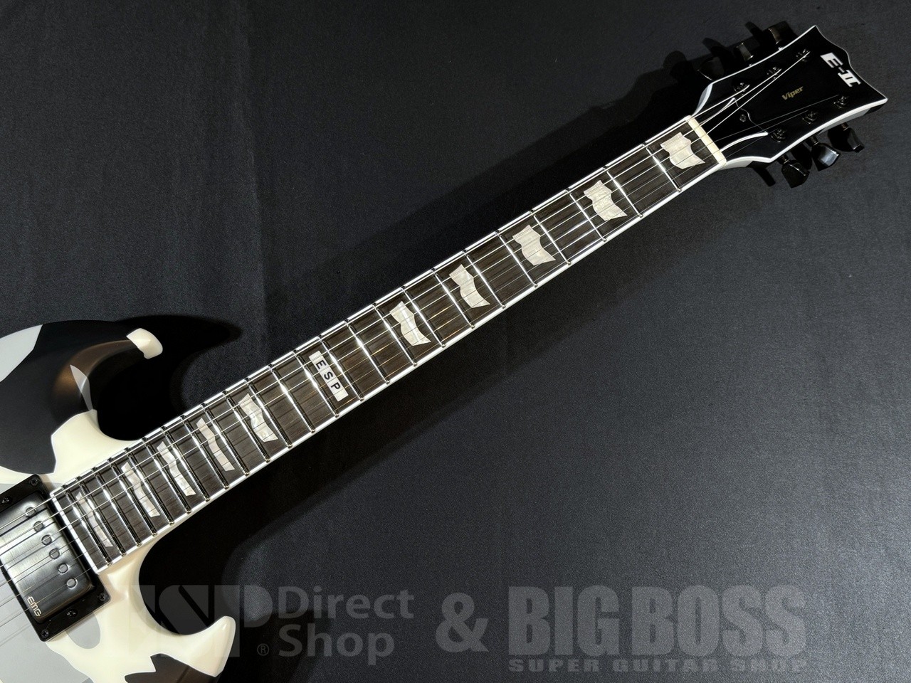 E-II VIPER Urban Camo Electric Guitar Mahogany Body Thin U Neck Used