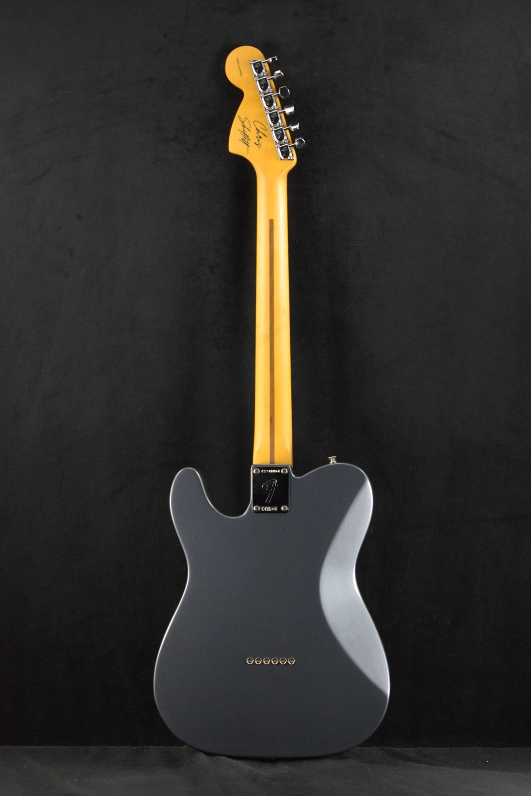 Fender Chris Shiflett Cleaver Telecaster Deluxe Charcoal Frost Metallic Rosewood