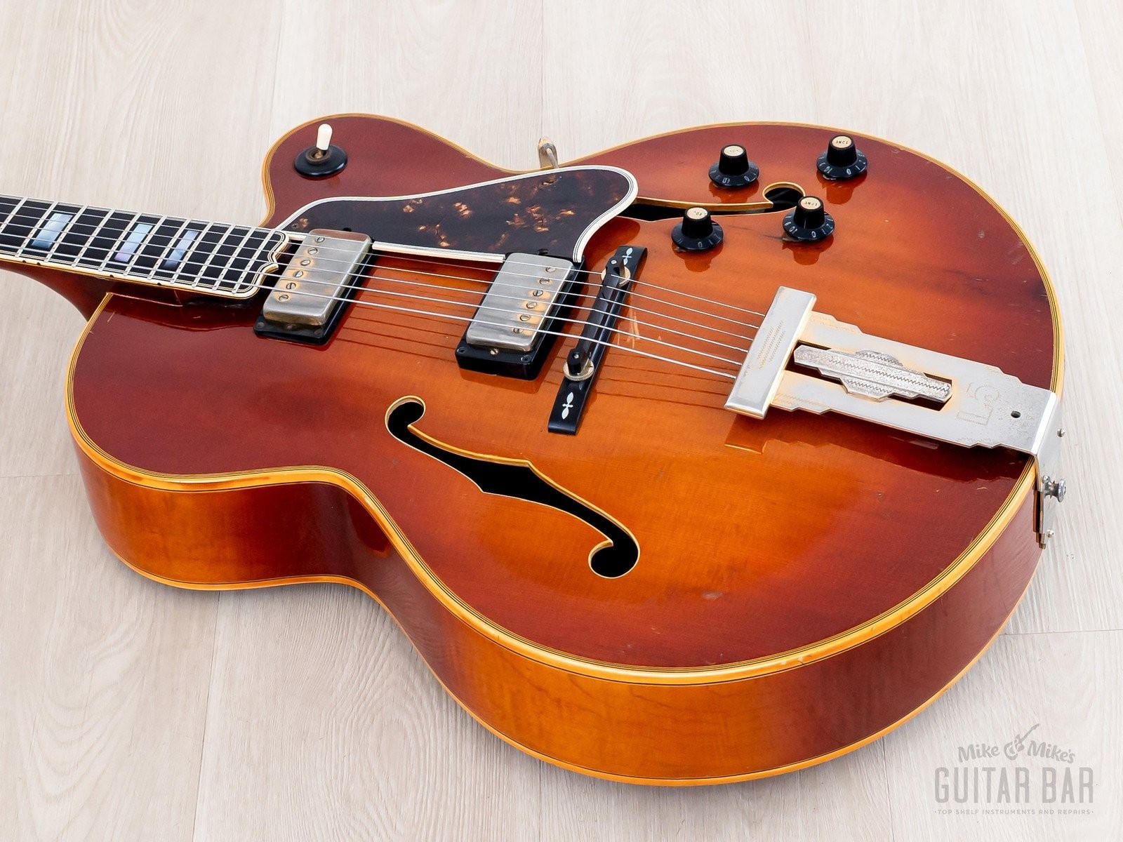 1970 Gibson L-5 CES Vintage Electric Archtop Sunburst w/ T Tops, Case