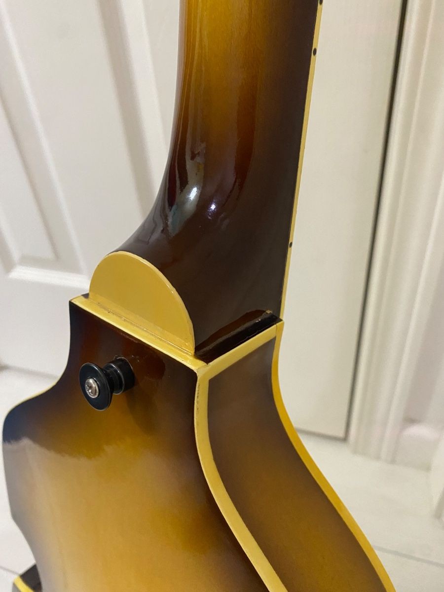 Japan Vintage Set Neck Bizarre Beatles Violin Bass Guitar