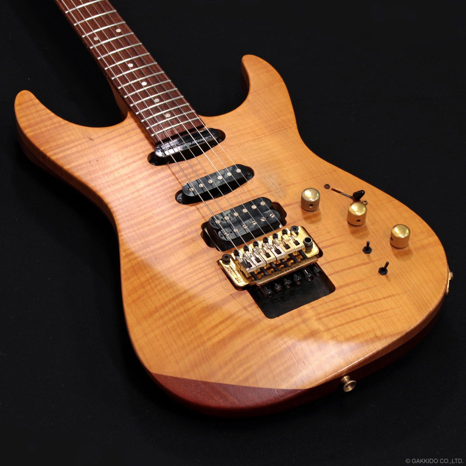 Fernandes FR-150S Style Electric Guitar Sustainer SSH MIJ Tremolo With Gig Bag