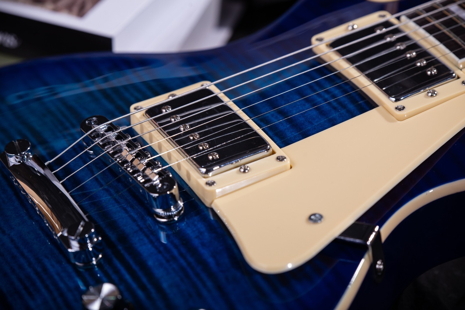 GROTE Guitar Solid Body Electric Guitar with Gigbag LPYS-006 (BLUE)