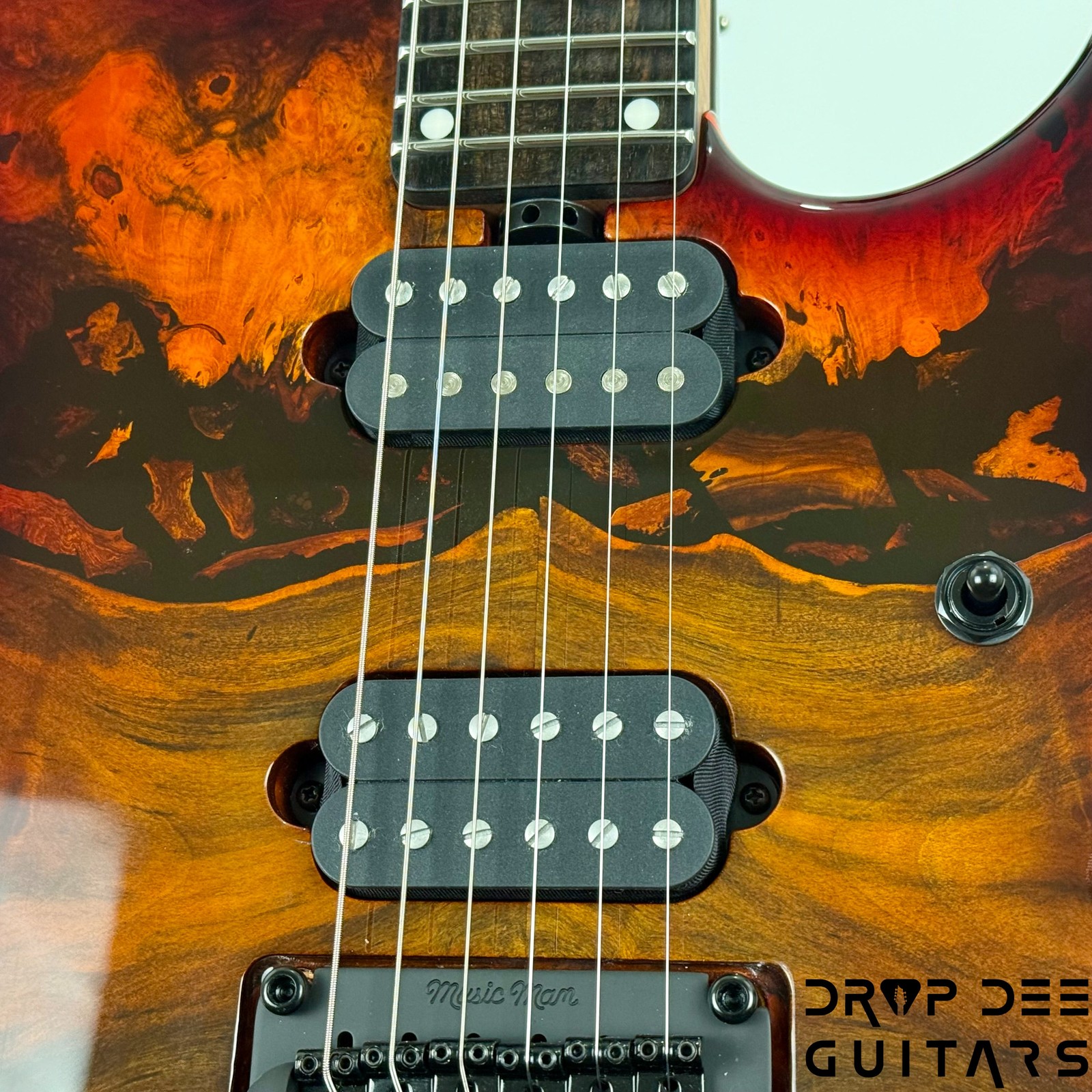 Ernie Ball Music Man Jason Richardson Cutlass HT Electric Guitar w/ Case – Death
