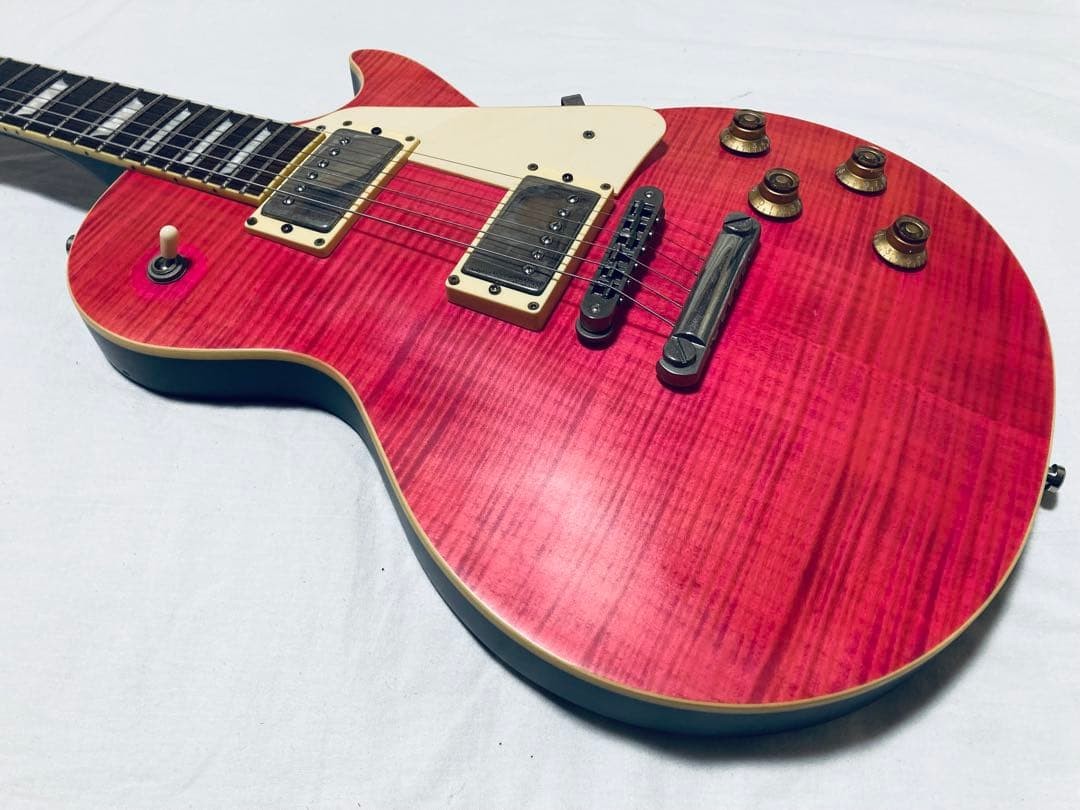 Burny Super Grade Les Paul Pink Safe Packing!
