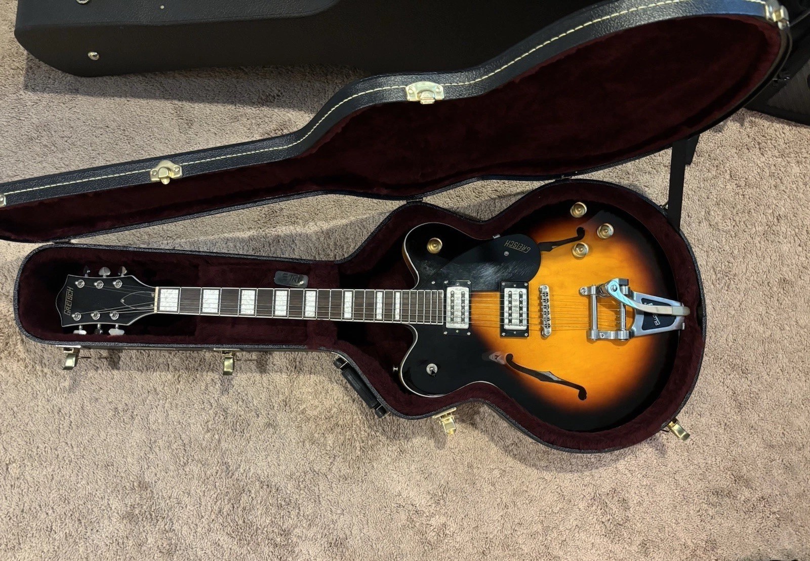 2017 Gretsch Streamliner Center Block with Bigsby Electric Guitar Sunburst