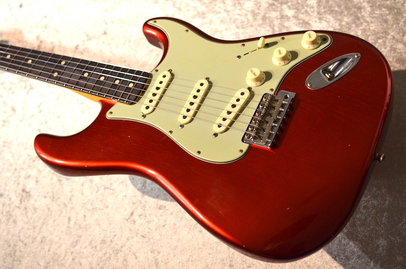 Fender CS 1963 Stratocaster Journeyman Relic Aged Candy Apple Red #CZ584068 2025