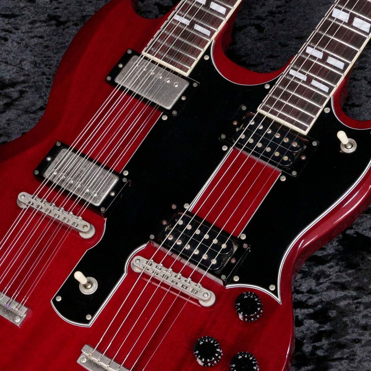 Grecor SSW-140-CH Double-Neck Guitar Used PU Switch 6/12 String Flexibility