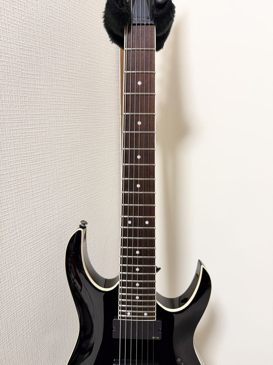 Ibanez RGA7 Black 7 String Guitar EMG MOD 3.81kg 2010