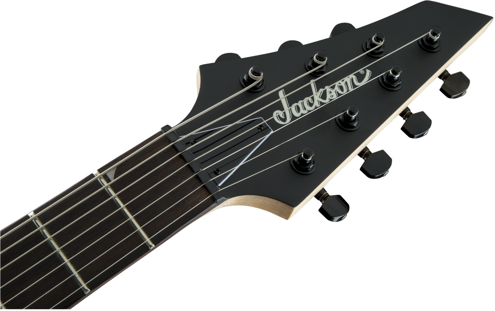 Jackson JS Series JS22-7 Arch Top 7-String Electric Guitar, Satin Black Finish