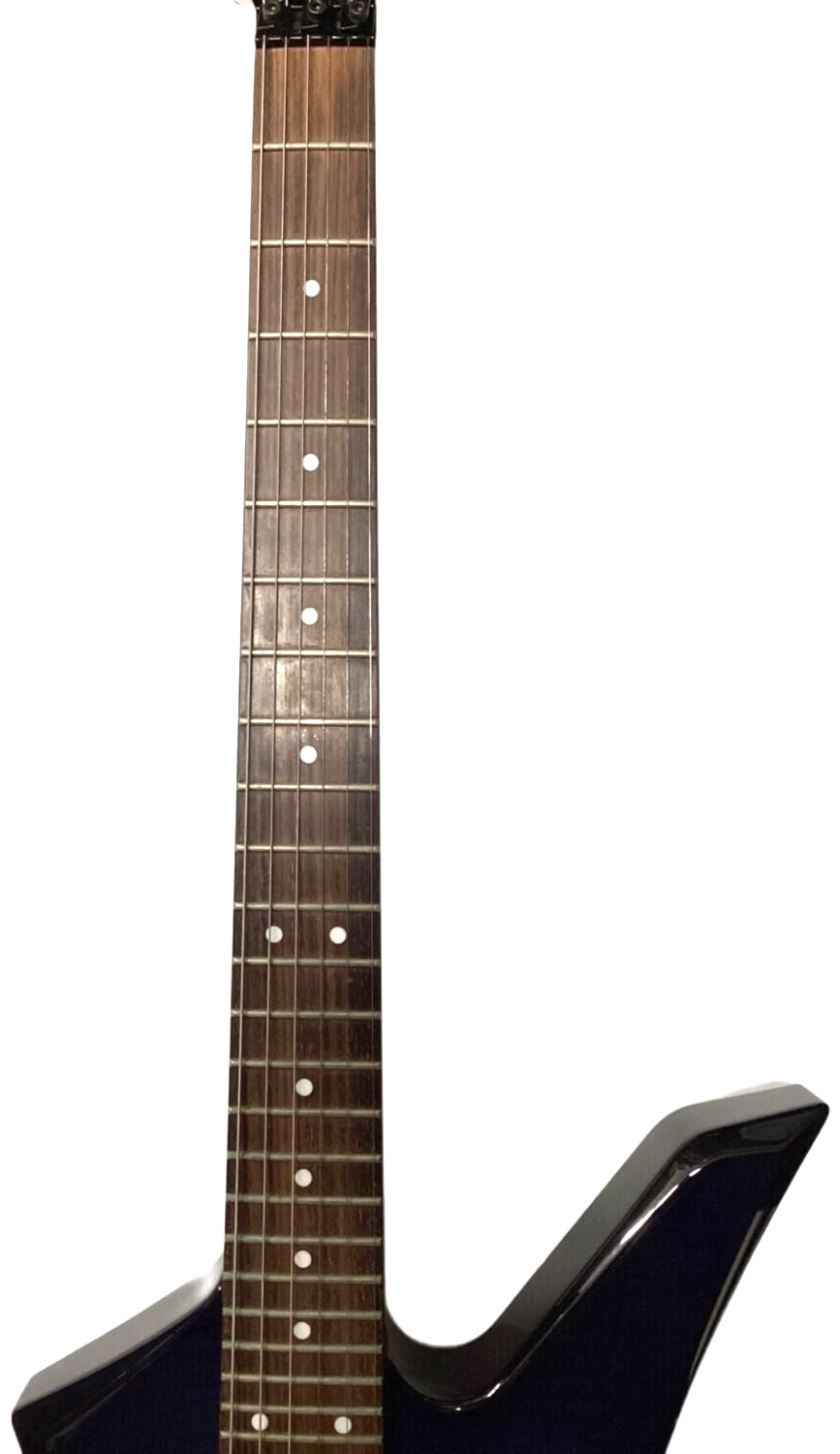 Jackson Stars Kelly Guitar See Thru Blue Made in Japan