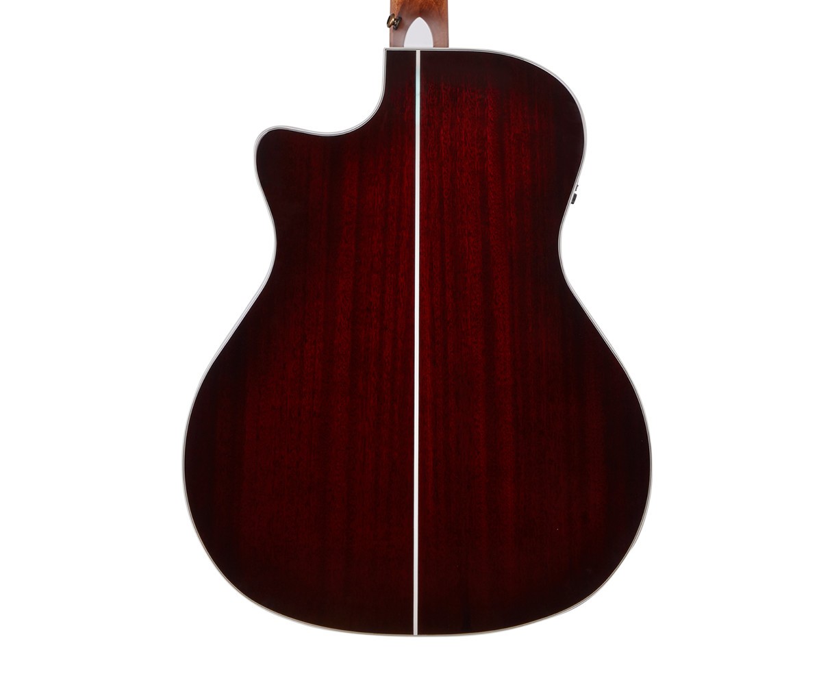 D’angelico Premier Gramercy A/E Guitar – Trans Black Cherry Burst – B-Stock