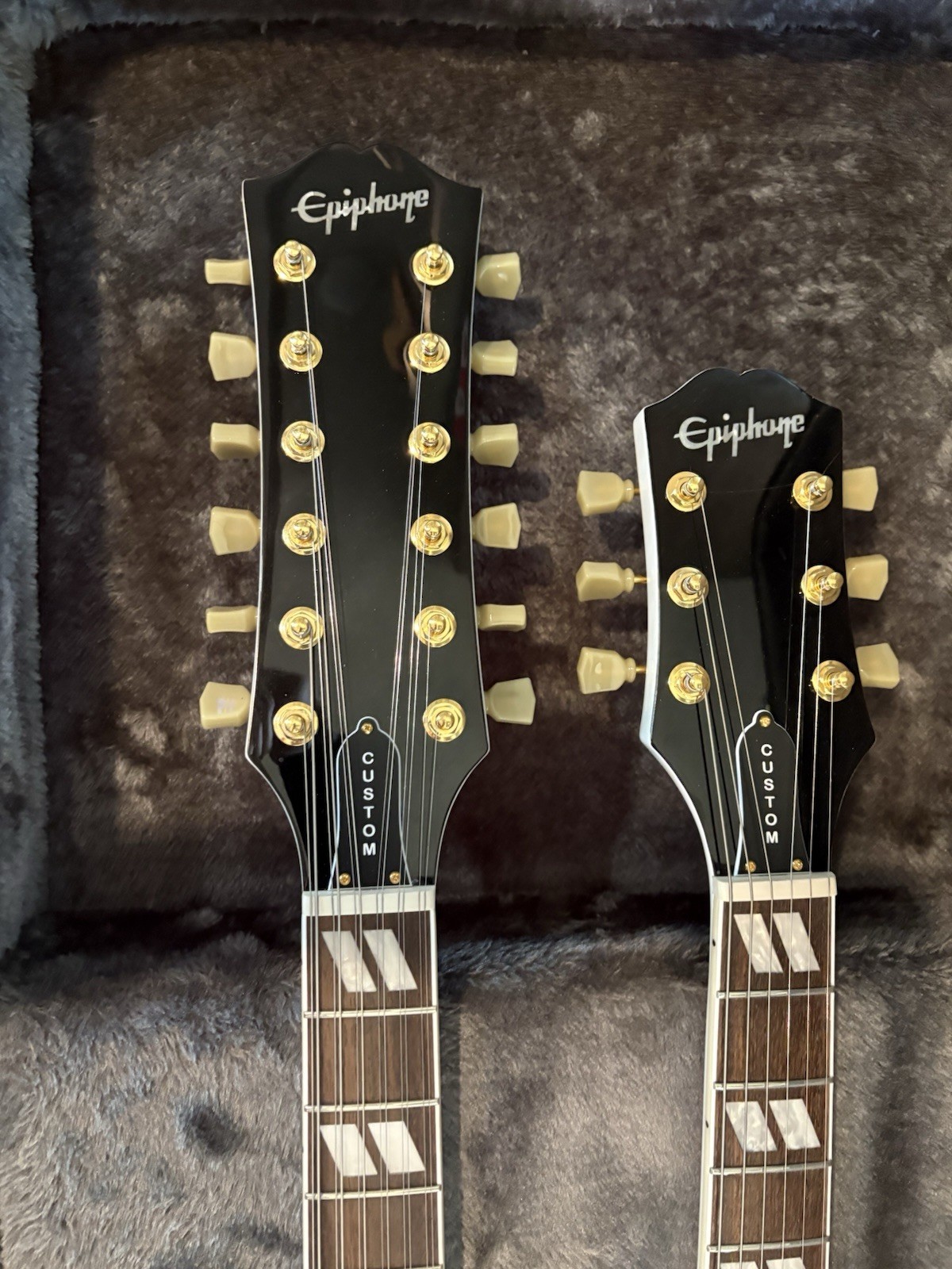 Epiphone EDS-1275 Double Neck Alpine White 2025 With Gibson Upgrades