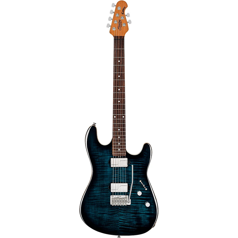 Sterling by Music Man Sabre Electric Guitar Deep Blue Burst