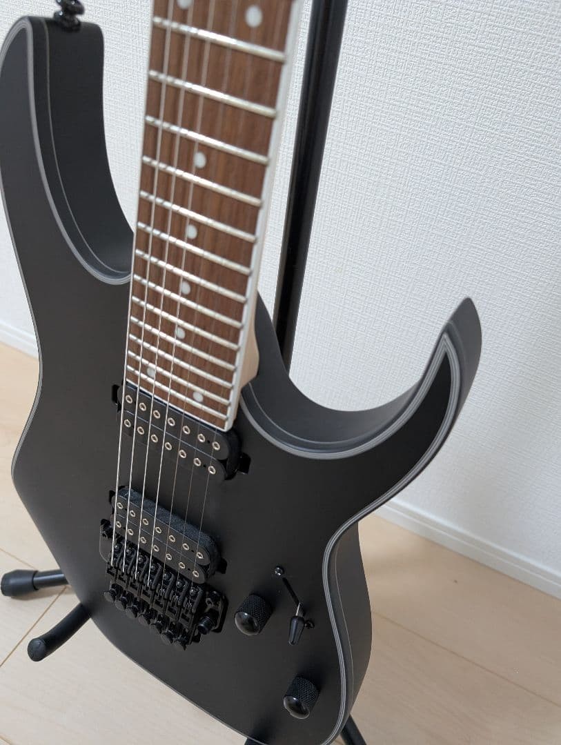 [Super beautiful item/Good working condition] Ibanez RG7420EX-BKF Ibanez 7